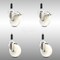 Service Caster 4 Inch 316SS Nylon Swivel 7/8 Inch Expanding Stem Caster Lock Brake SCC, 2PK SCC-SS316TTLEX20S414-NYS-2-S-2-78 - alternate 1